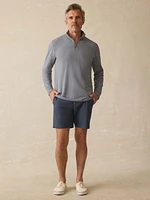 Movement™ Quarter Zip - Charcoal Stream Stripe