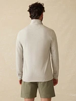 Movement™ Quarter Zip - Grey Cove Stripe