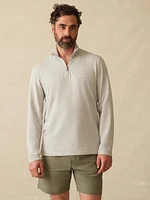 Movement™ Quarter Zip - Grey Cove Stripe