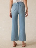 Stretch Terry Patch Pocket Ankle Pant