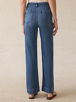 Stretch Terry Patch Pocket Pant - Riverton Wash