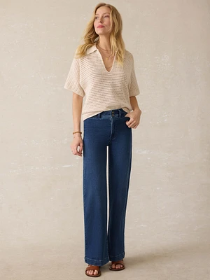 Stretch Terry Harbor Pant - Creekstone Wash