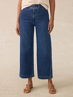 Stretch Terry Harbor Ankle Pant