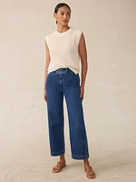 Stretch Terry Harbor Ankle Pant