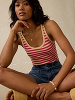 Featherweight Freestyle Tank - Beach Club Stripe