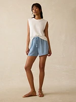 Sunwashed Slub Muscle Tank