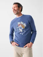 Big Sky Long-Sleeve Terry Crewneck