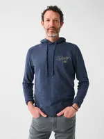 California Heritage Slub Cotton Hoodie - Blue Nights