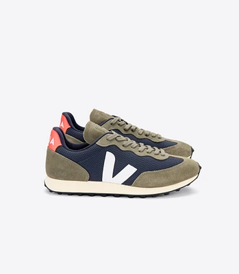 VEJA Men's Rio Branco - Nautico White Orange Fluo