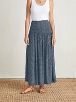 Alisee Skirt - Navy Riverton Ditsy