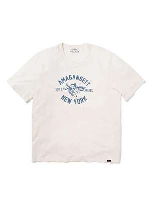 Amagansett Short-Sleeve Crew T-Shirt - White