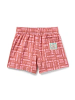 Anna Kahalekulu Kids Beacon Trunk - Red Naupaka Block