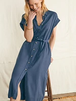 Arlie Shirtdress - Navy Blazer