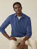 Long-Sleeve Field Knit Polo