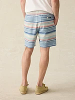 Whitewater Stripe Sweatshort - Pacific Rise