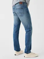 Stretch Terry Indigo 5-Pocket Pant (32" Inseam) - Easton Wash