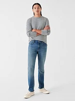 Stretch Terry Indigo 5-Pocket Pant  - Easton Wash