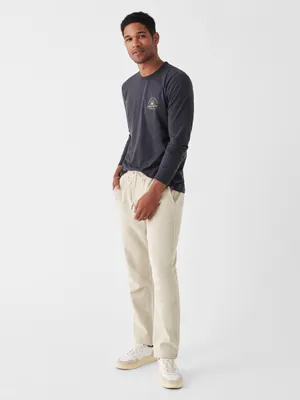 Drawstring Corduroy Pant - Stone Valley