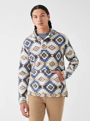Doug Good Feather Knit Pacific Hoodie - Blue Star