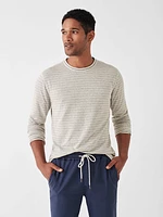 Cloud™ Long-Sleeve Reversible Tee - Stone Peak Stripe