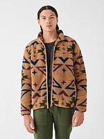 Doug Good Feather High Pile Fleece Full Zip