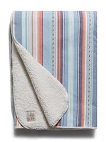 Recycled High Pile Fleece Blanket - Coastal Shores