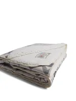 Doug Good Feather Recycled High Pile Fleece Blanket