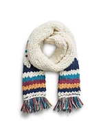 B.YELLOWTAIL X Scarf - Cheyenne Fairisle