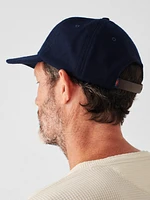 Wool Baseball Hat - Navy Heather