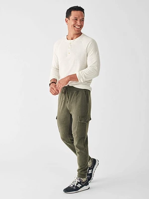 Knit Alpine Cargo Pant - Olive Heather