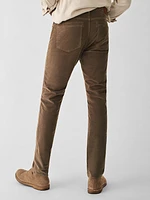 Stretch Corduroy 5-Pocket Pant - Mountain Brown