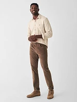 Stretch Corduroy 5-Pocket Pant - Mountain Brown