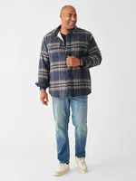 High Pile Fleece Plaid CPO