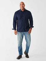 Stretch Corduroy Shirt - Navy