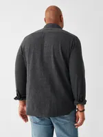 Knit Alpine Shirt - Charcoal Heather