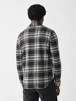 Legend™ Sweater Shirt - Charcoal Bone Plaid