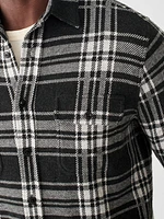 Legend™ Sweater Shirt - Charcoal Bone Plaid