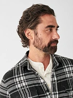 Legend™ Sweater Shirt - Charcoal Bone Plaid