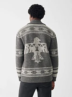 Steven Paul Judd Thunderbird Cardigan - Charcoal Grey