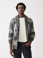 Steven Paul Judd Thunderbird Cardigan - Charcoal Grey