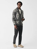 Steven Paul Judd Thunderbird Cardigan - Charcoal Grey