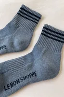 Le Bon Shoppe Girlfriend Socks - Indigo