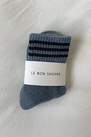 Le Bon Shoppe Girlfriend Socks - Indigo