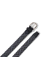 Stretch Woven Belt - Cerulean Mix