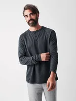 Cloud Cotton Long-Sleeve Henley (Tall