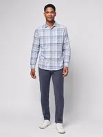 The Reversible Shirt - Ocean Glacier Plaid