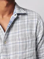 The Reversible Shirt - Ocean Glacier Plaid