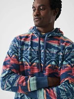 Thunder Voice Eagle Fleece Popover - Terranea