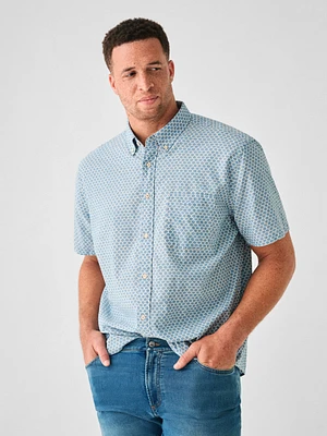 Short-Sleeve Stretch Playa Shirt (Tall