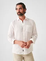 Linen Laguna Shirt - White